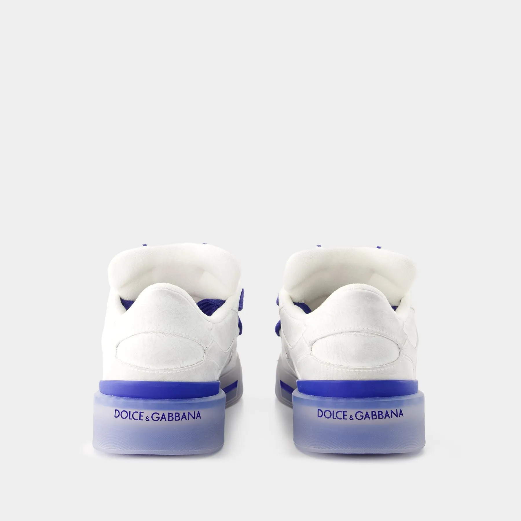 Dolce&Gabbana  New Roma Sneakers - Dolce&Gabbana - Leather - White