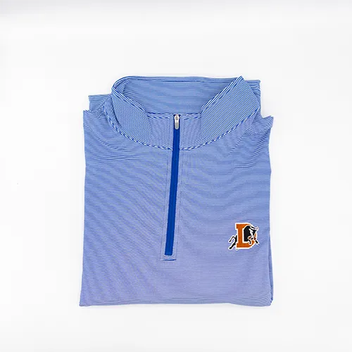 Durham Bulls Peter Millar Perth Ministripe 1/4 Pullover   