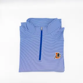 Durham Bulls Peter Millar Perth Ministripe 1/4 Pullover   