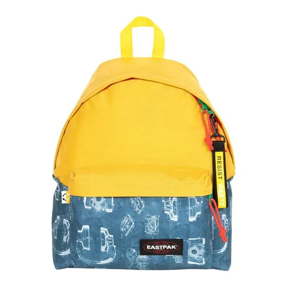 Eastpak Padded Pak'R Yellow / Multicoloured Resist W25 Backpack