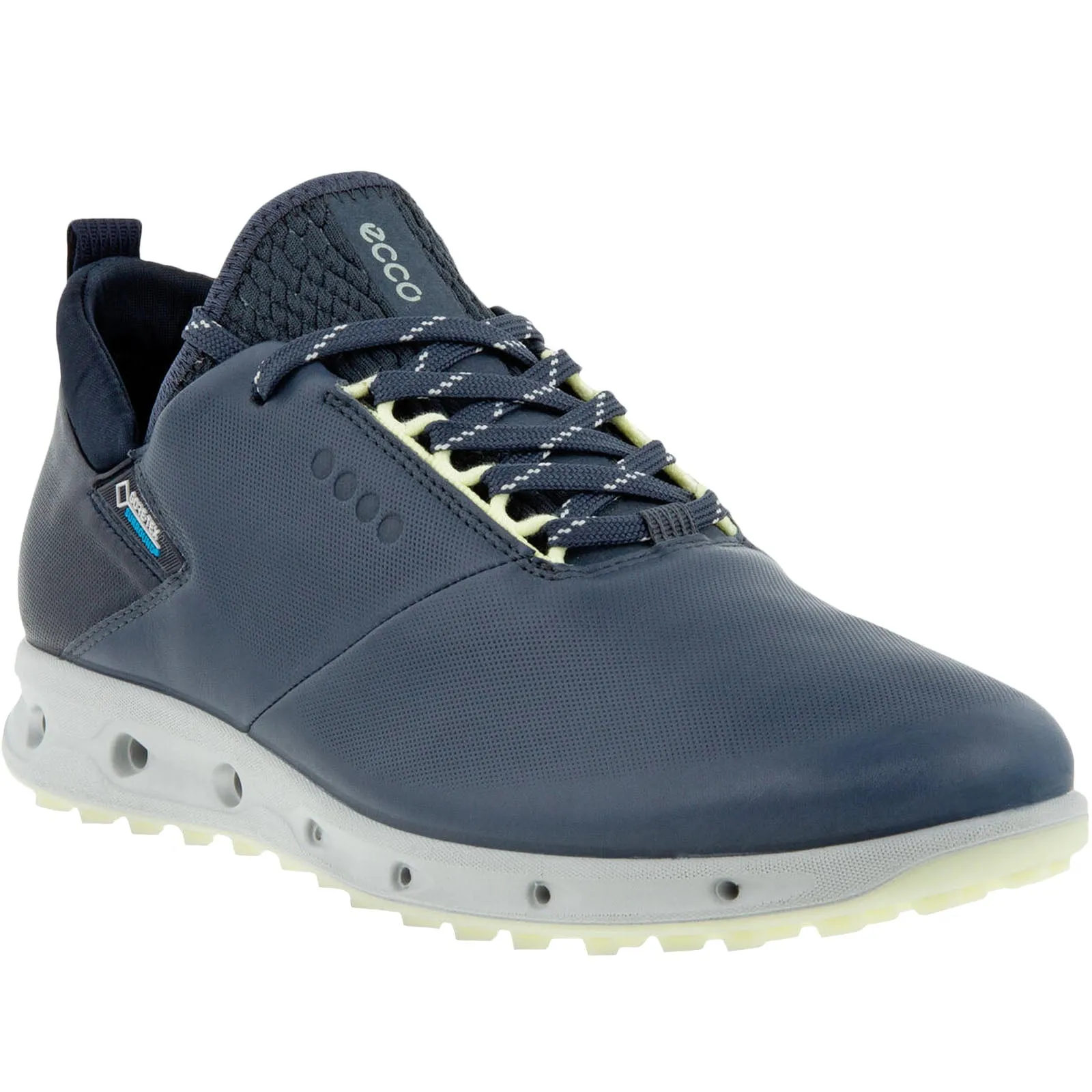 ECCO Womens Cool Pro Leather Lace Up GORE-TEX Golf Shoes