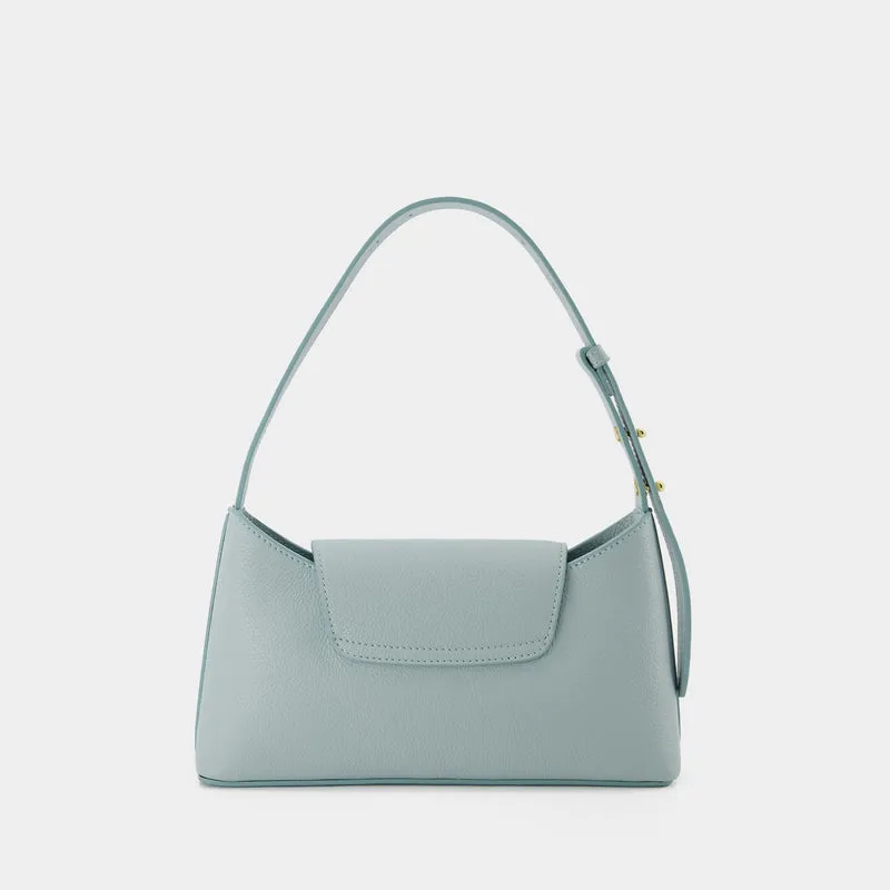 Envelope Hobo Bag - Elleme - Turquoise - Leather