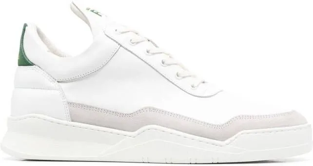 Filling Pieces calf leather sneakers White