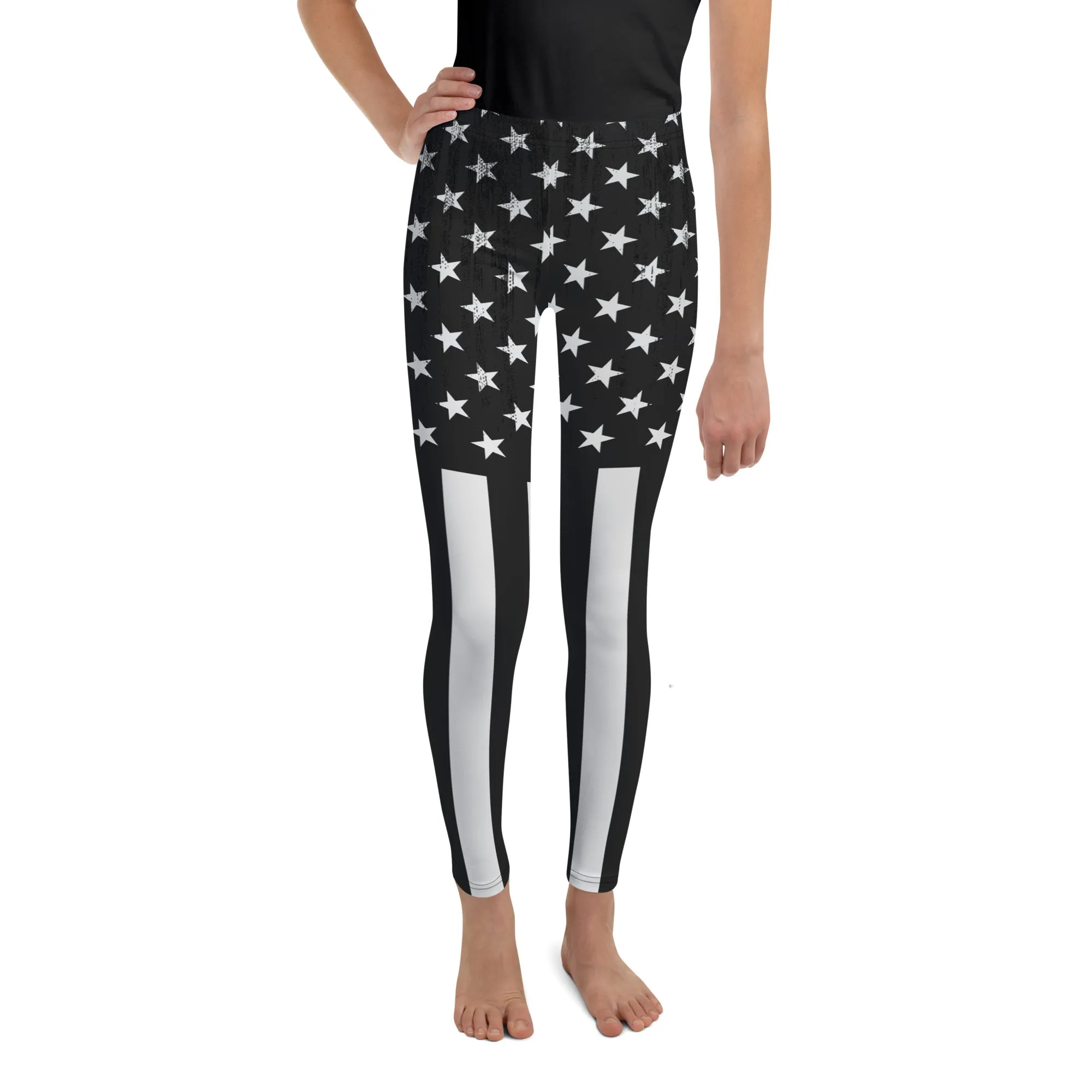 First Responder Firefighter Youth Leggings