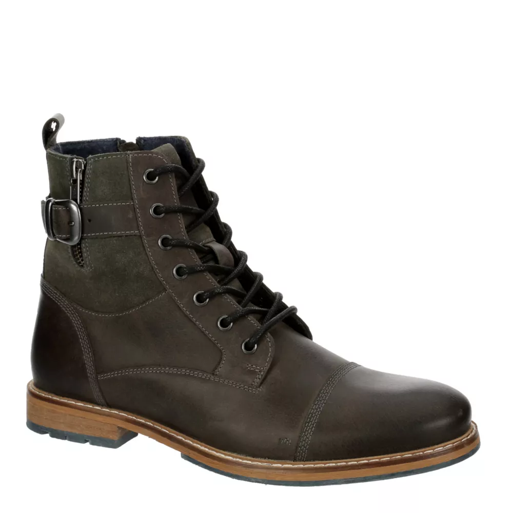 FRANCO FORTINI  MENS HILL LACE-UP BOOT