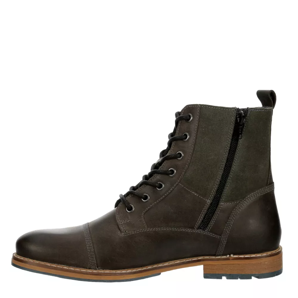 FRANCO FORTINI  MENS HILL LACE-UP BOOT