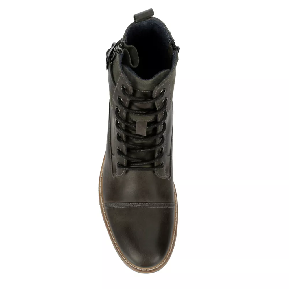 FRANCO FORTINI  MENS HILL LACE-UP BOOT