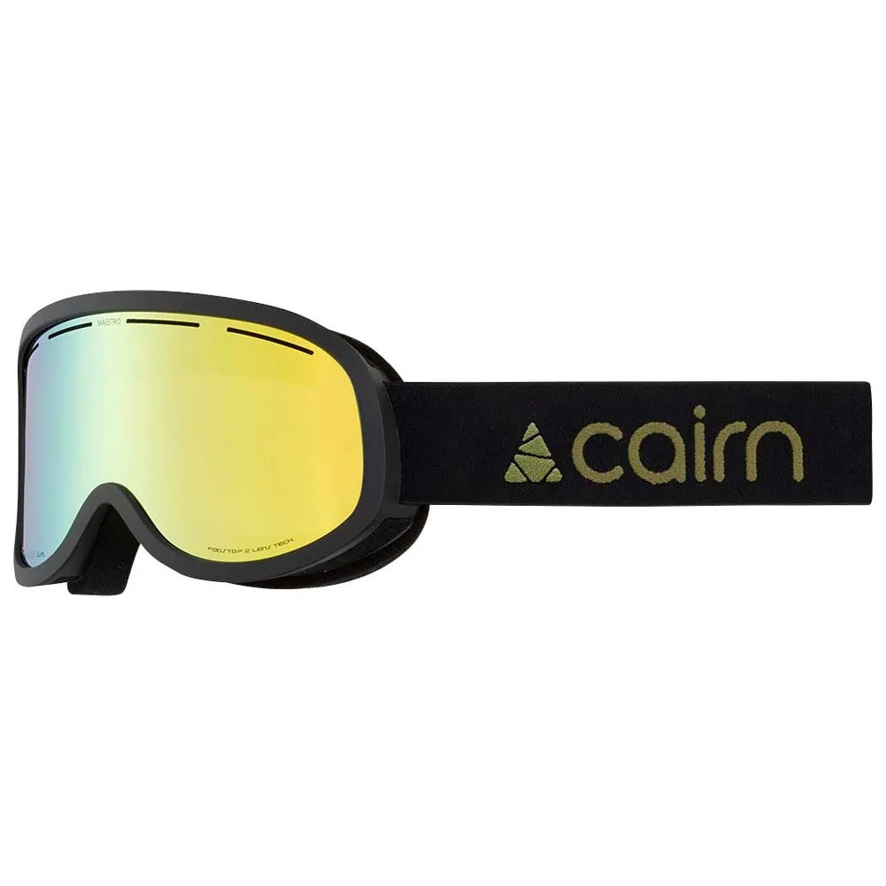 Goggles Cairn ---Maestro Mat Black Gold Clx 3000ium