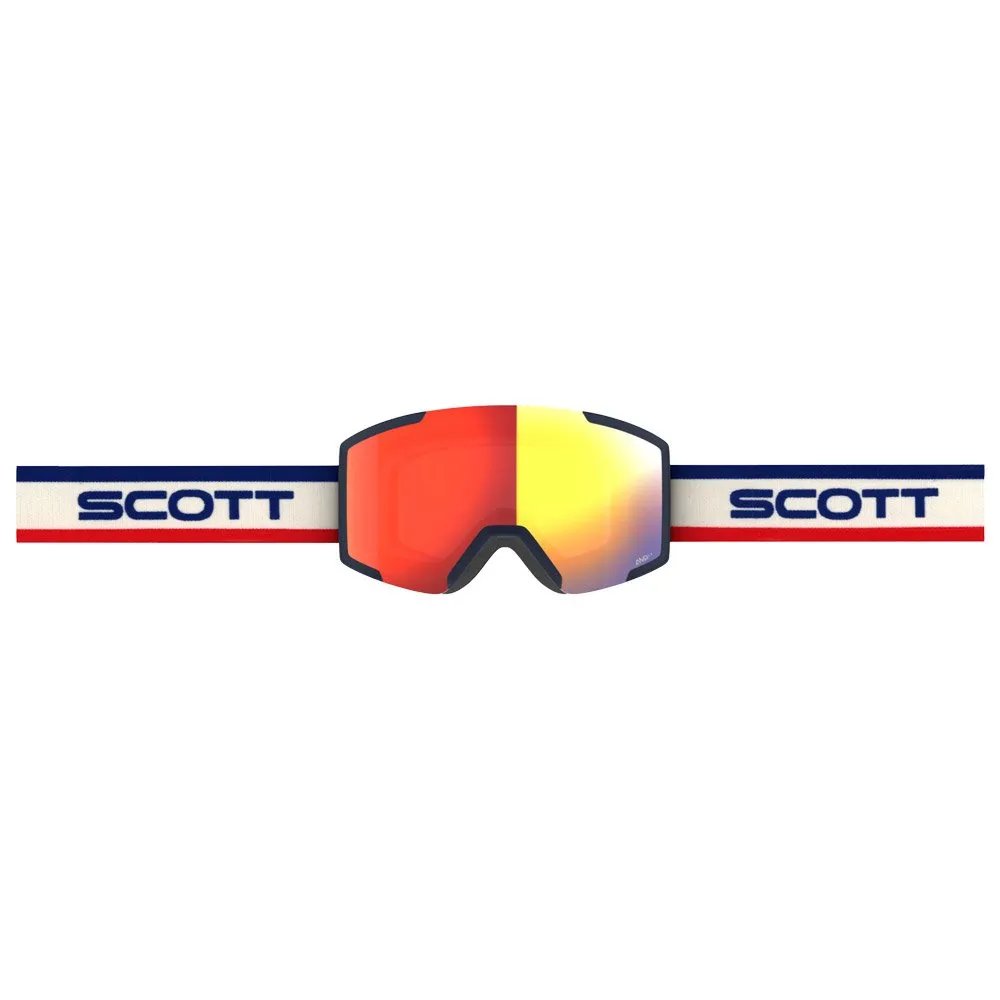 Goggles Scott ---Shield Beige Blue Light Sensitive Red Chrome