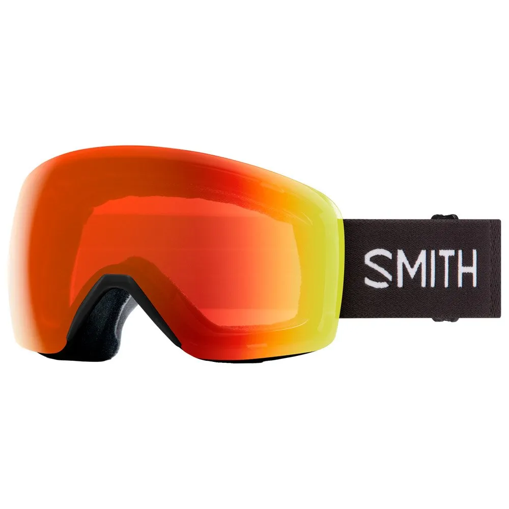 Goggles Smith ---Skyline Black Chromapop Everyday Red Mirror