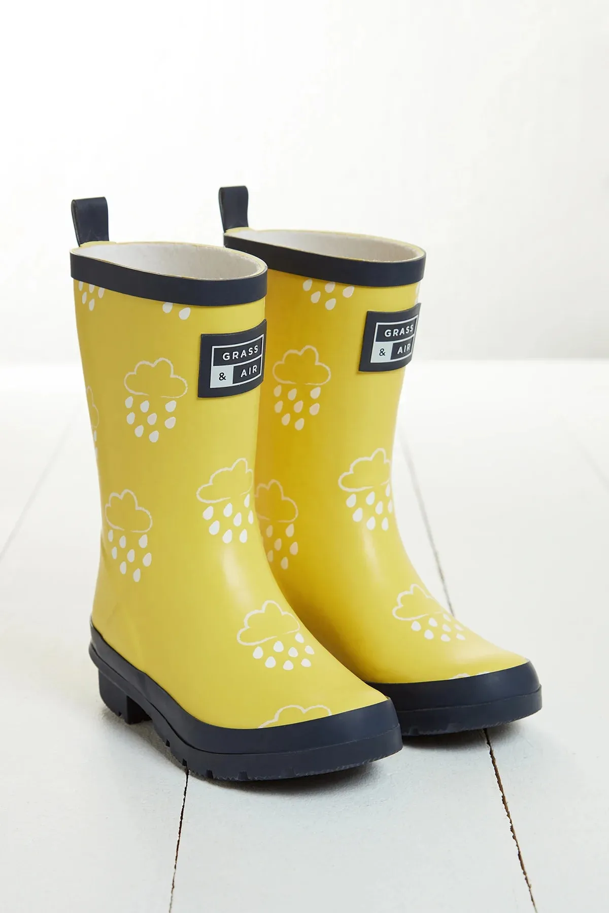 Grass & Air Junior Cloud Adventure Boot Yellow