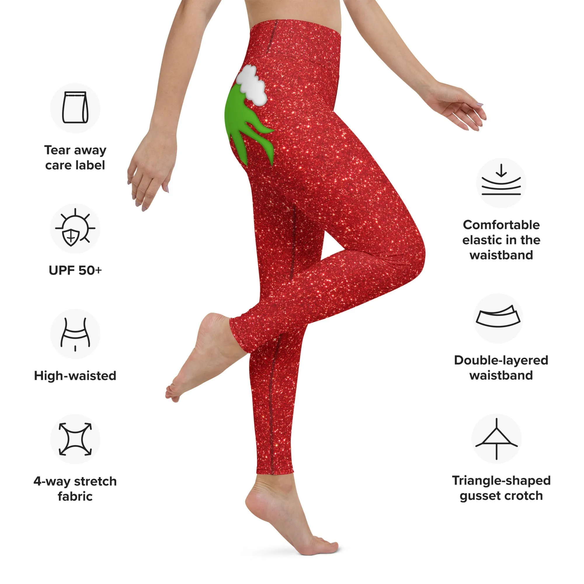 Grumpy Love Yoga Leggings