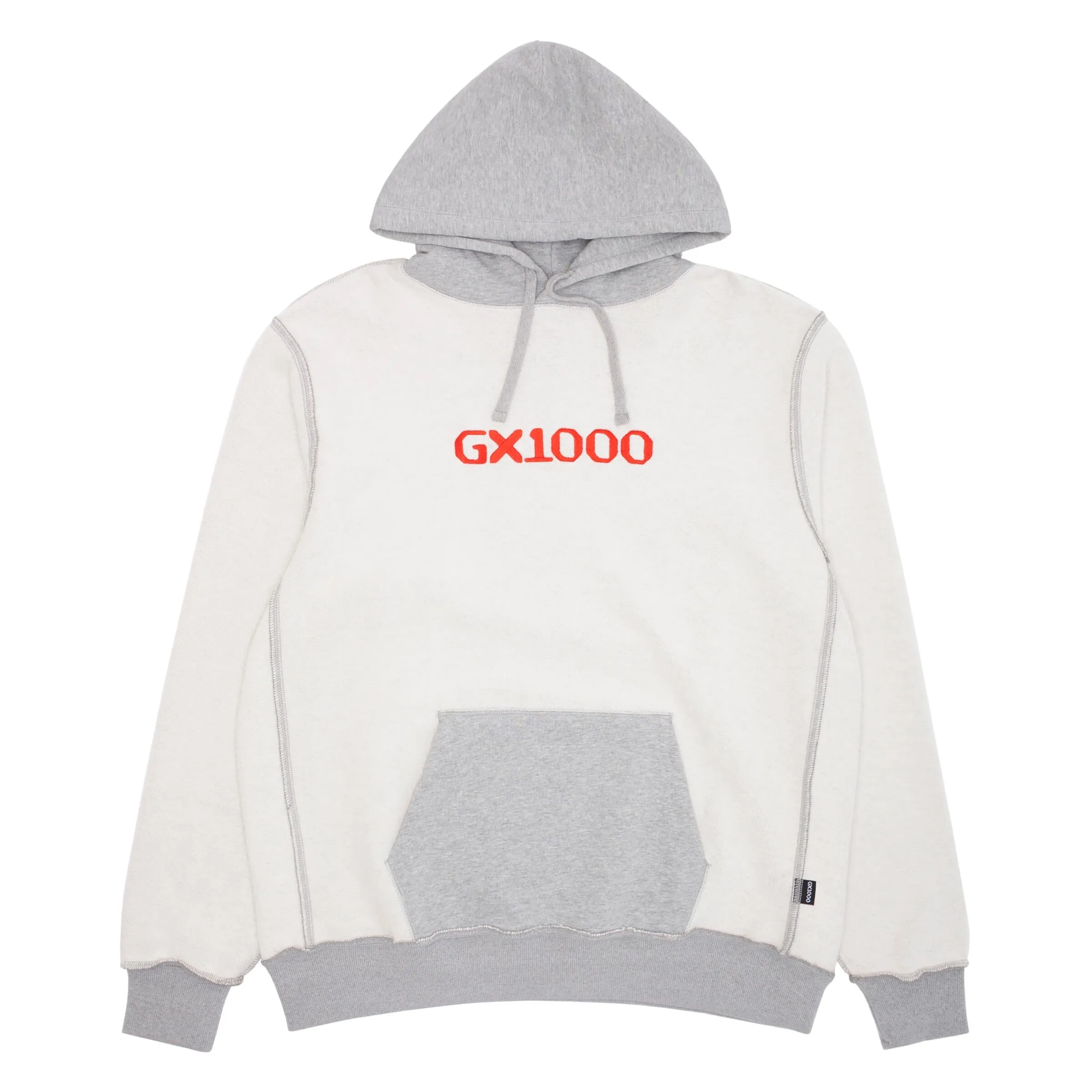 GX1000 OG Logo Inside Out Hoodie Heather Grey