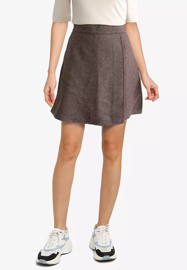 Heather Causal Skirt