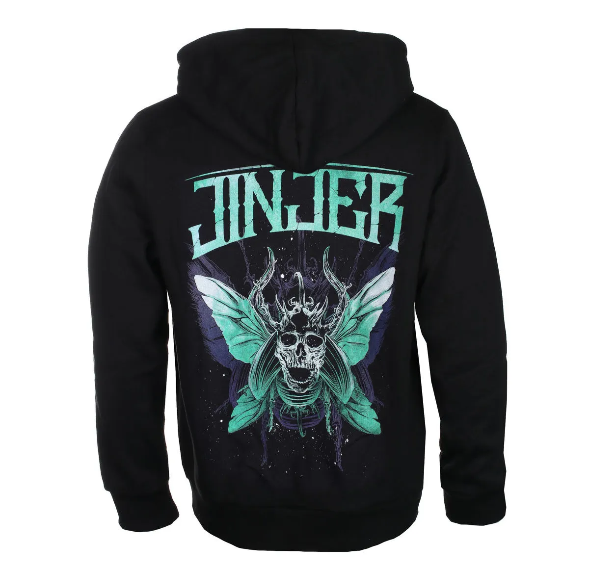 hoodie men's Jinjer - Butterfly Skull - NAPALM RECORDS - KP_554  -  Metal-shop