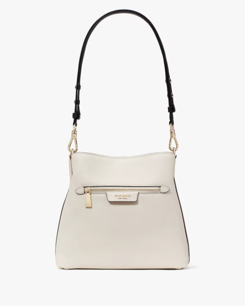 Hudson Colorblocked Pebbled Leather Shoulder Bag | Kate Spade GB