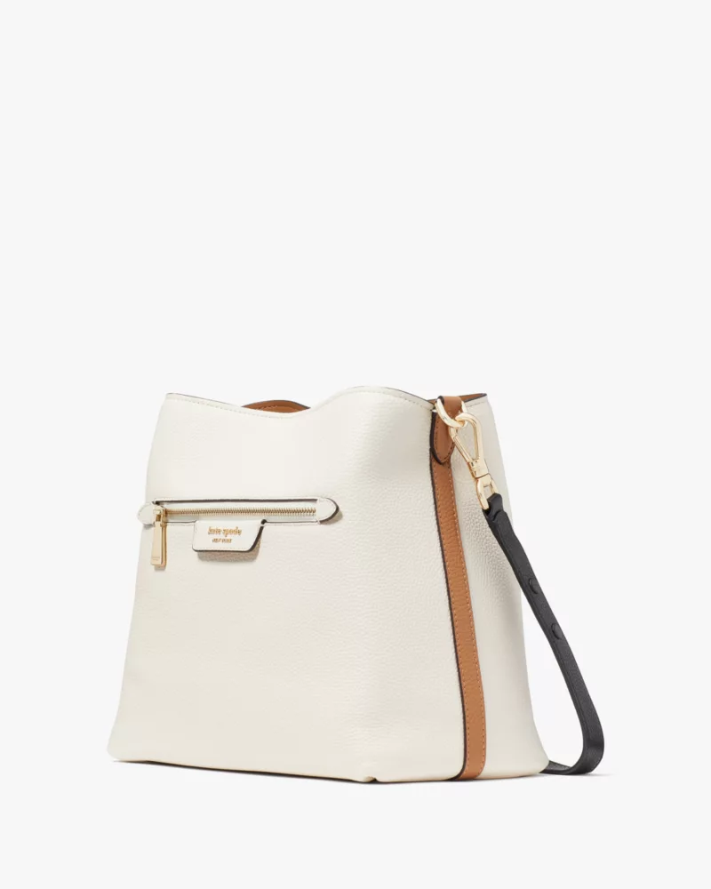 Hudson Colorblocked Pebbled Leather Shoulder Bag | Kate Spade GB