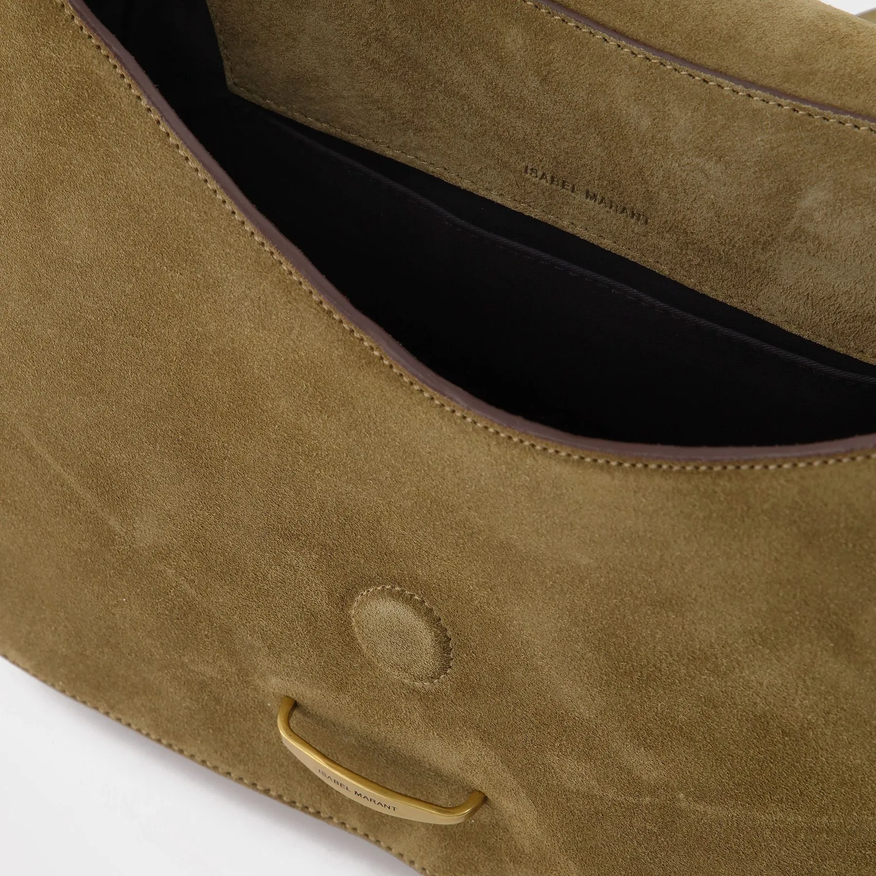 Isabel Marant  Botsy BeSace Bag in Khaki Leather