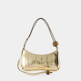 Jacquemus  Le Bisou Perle Bag - Jacquemus - Leather - Gold