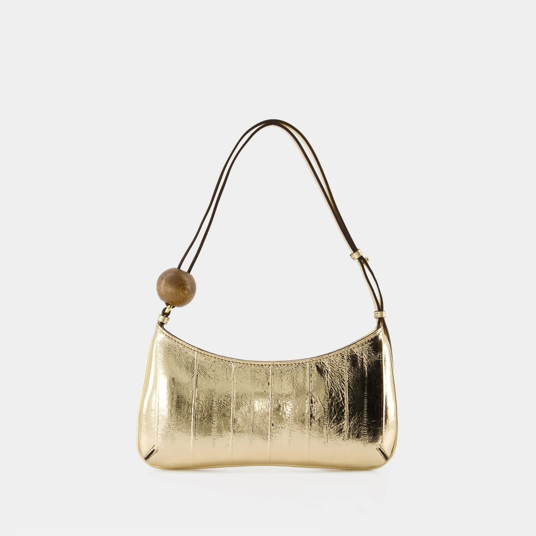 Jacquemus  Le Bisou Perle Bag - Jacquemus - Leather - Gold