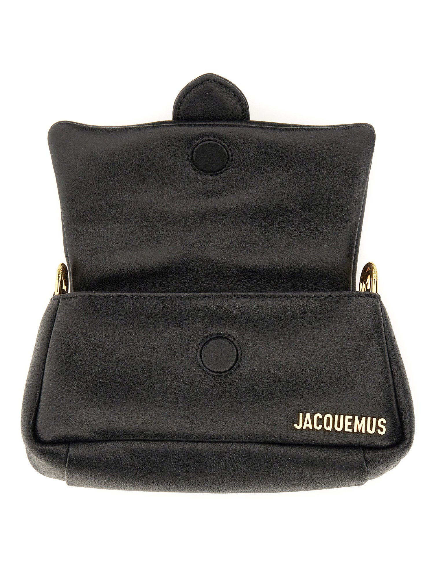 JACQUEMUS    LE PETIT BAMBIMOU LEATHER BAG