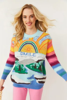 Jayley Cashmere Blend Smile Jumper