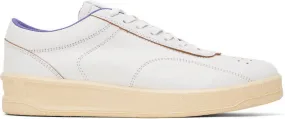 Jil Sander White Low-Top Sneakers