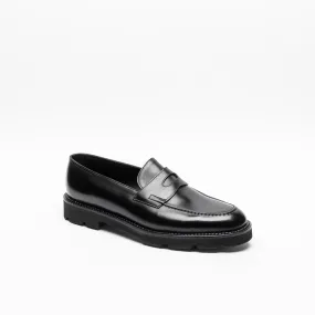 John Lobb John Lobb Lopez New Standard penny loafer loafer in black leather