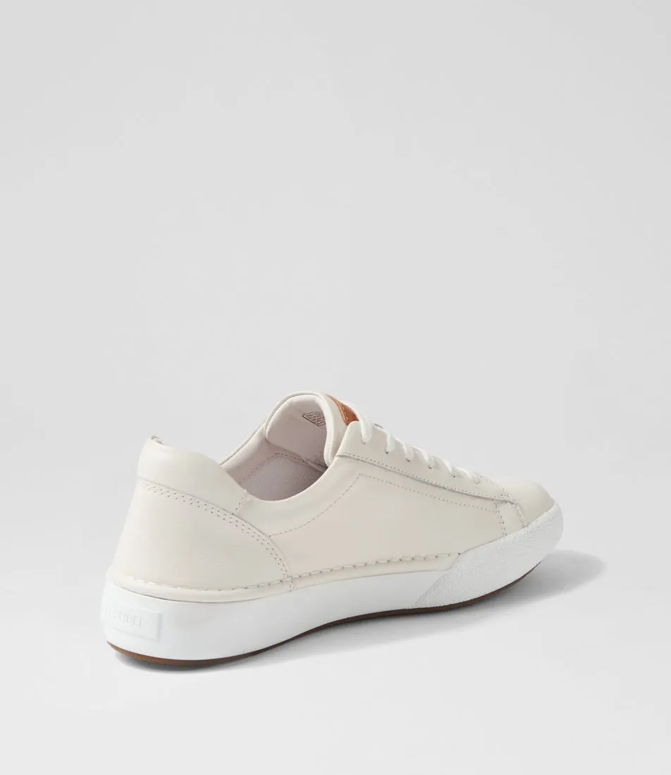 JOSEF SEIBEL Claire 01 Weiss Leather Sneakers