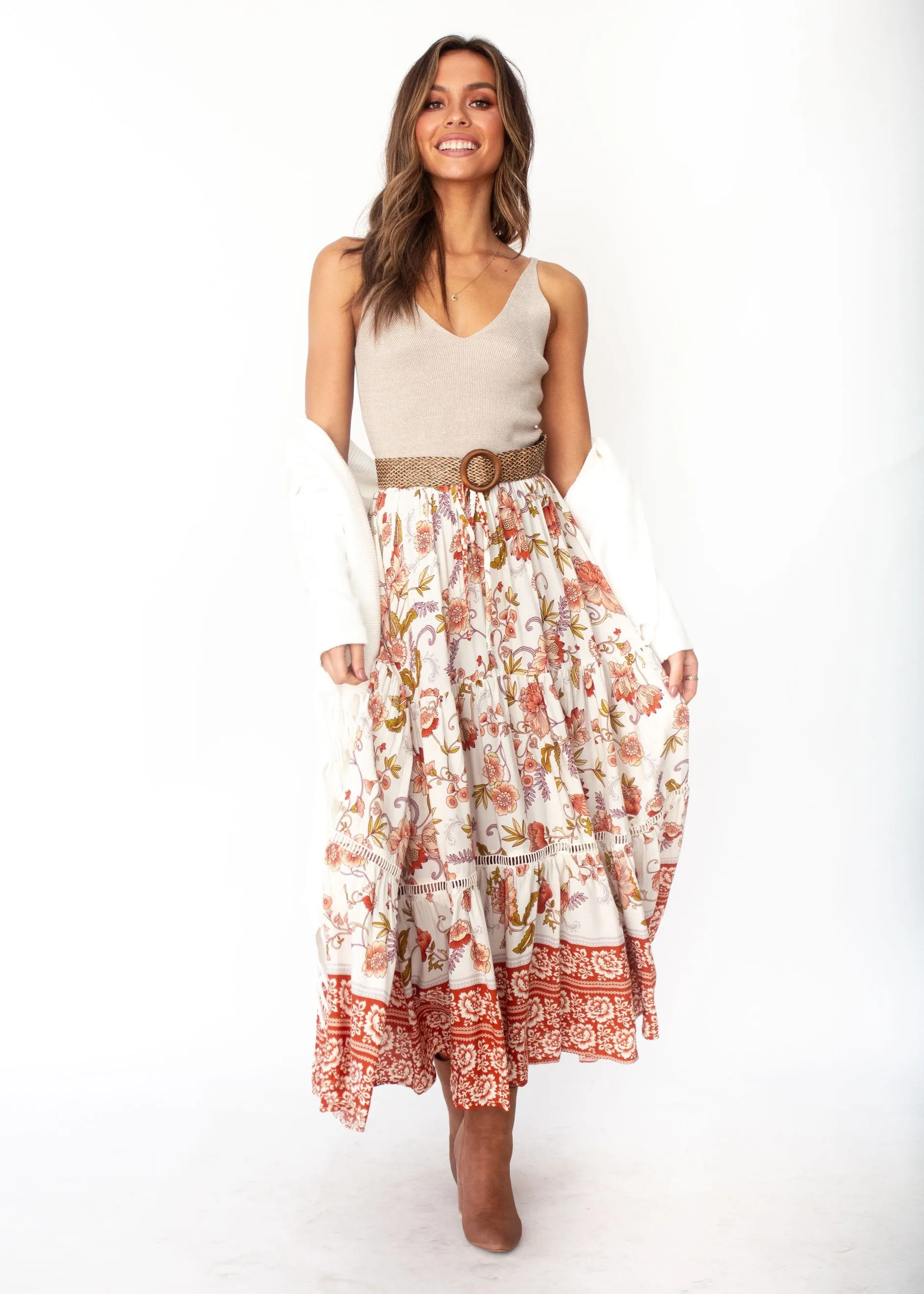 Josie Maxi Skirt - Autumn