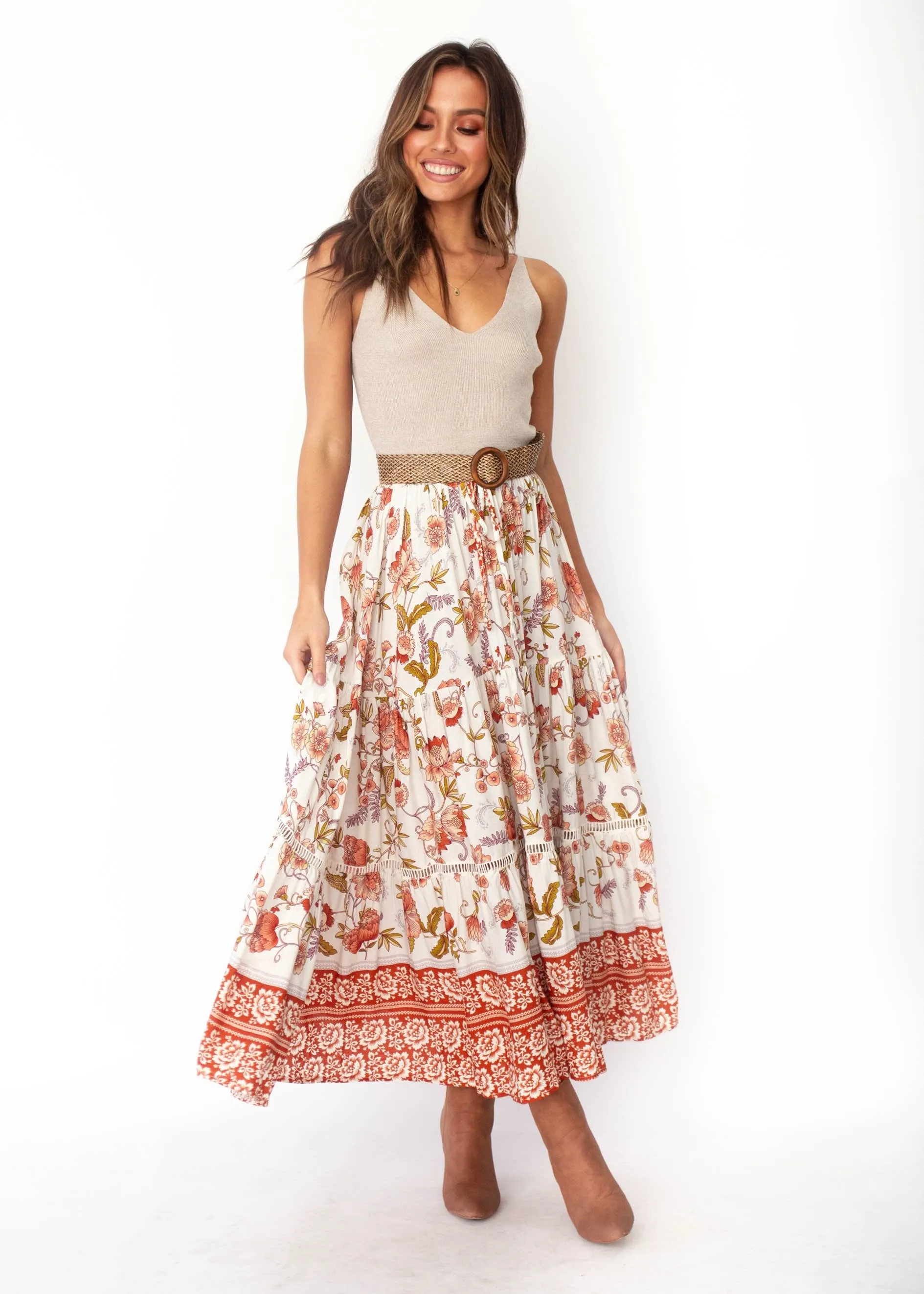 Josie Maxi Skirt - Autumn