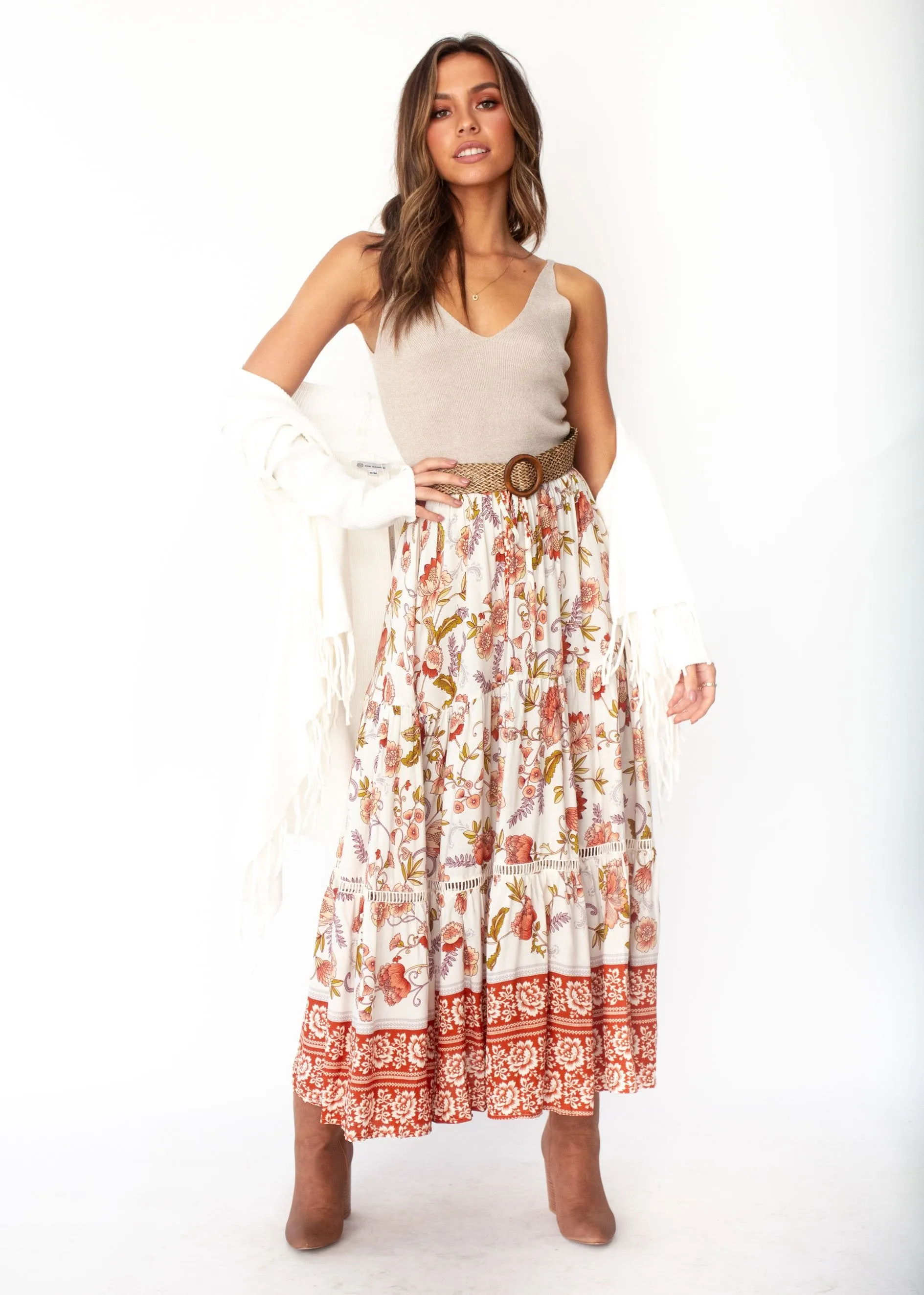 Josie Maxi Skirt - Autumn