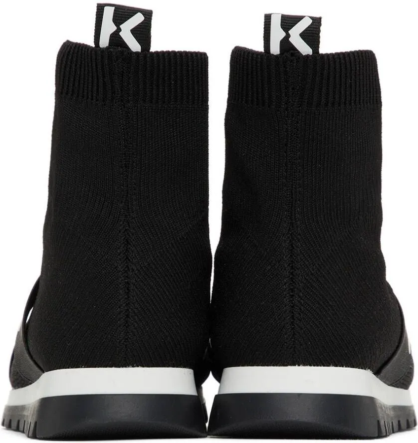 Kenzo Kids Black Sport Trainer Sneakers