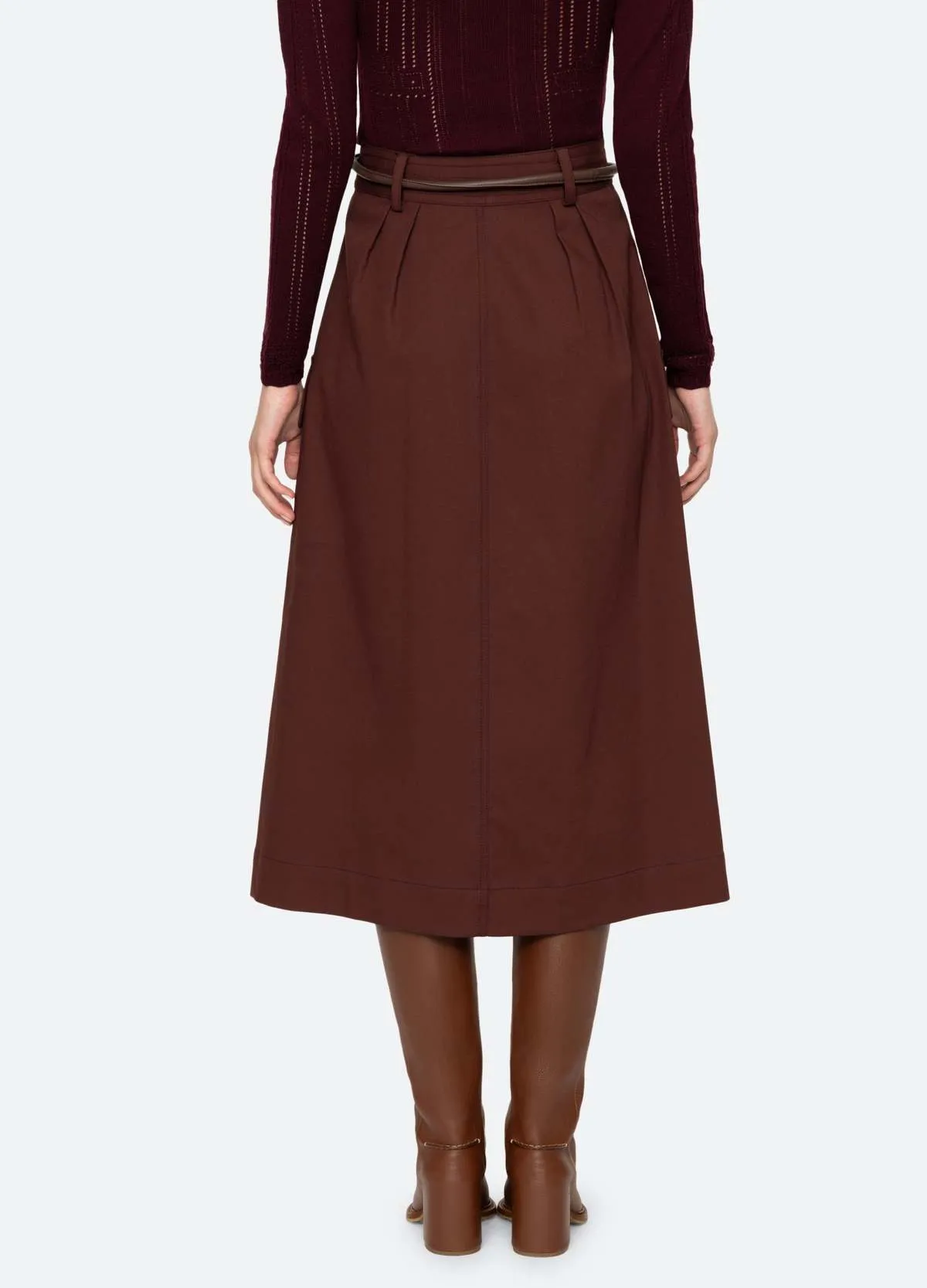 Kerith Skirt - Burgundy