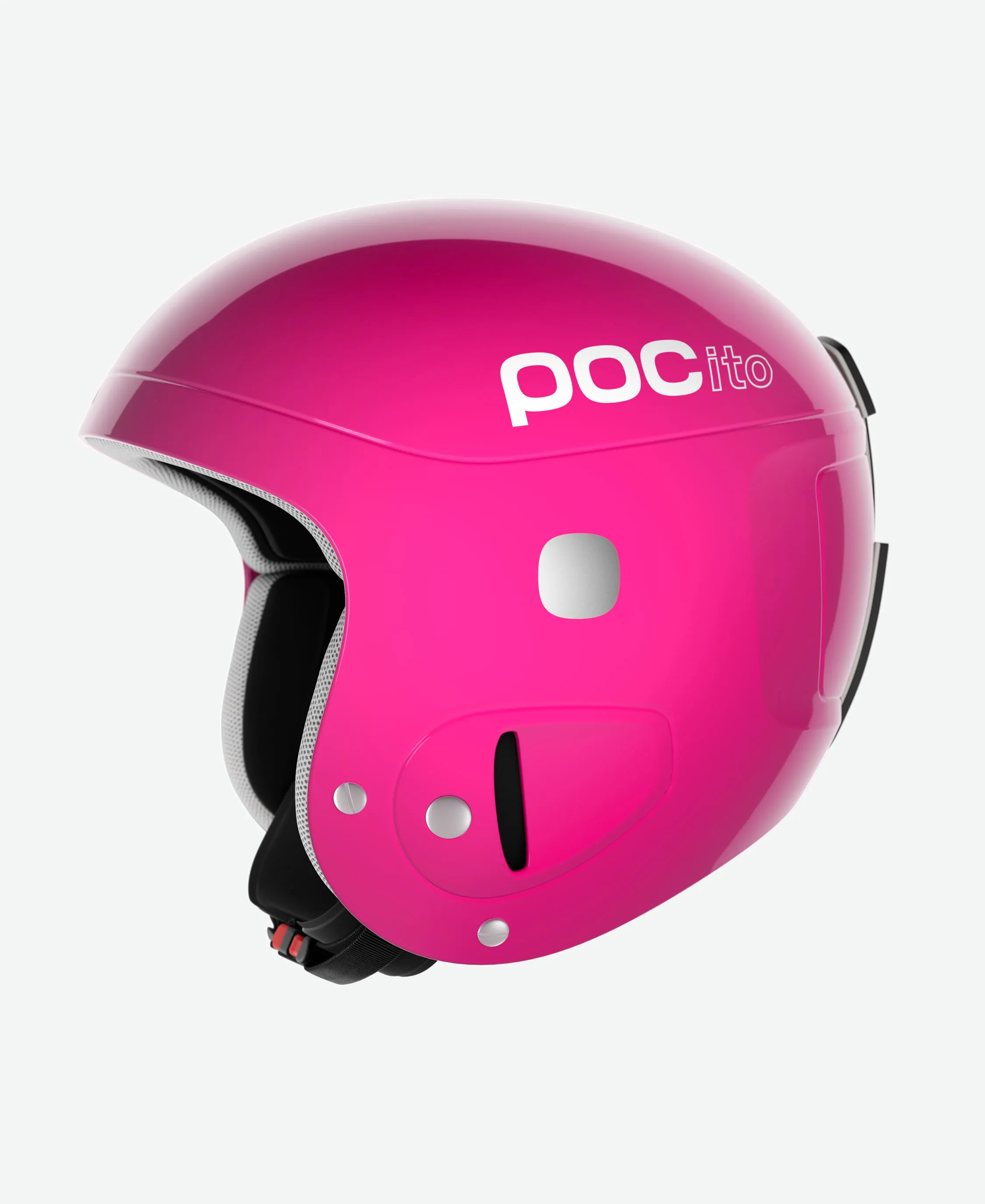 Kid's Pocito Skull Helmet - Fluorescent Pink - ADJUSTABLE