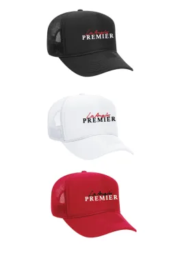 LA PREMIER SCRIPT LOGO TRUCKER HAT