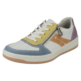 Ladies Riekers 100% Vegan Casual Trainers M5520