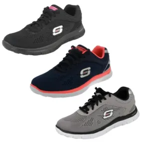 Ladies Skechers Flex Appeal Trainers Love Your Style 117281