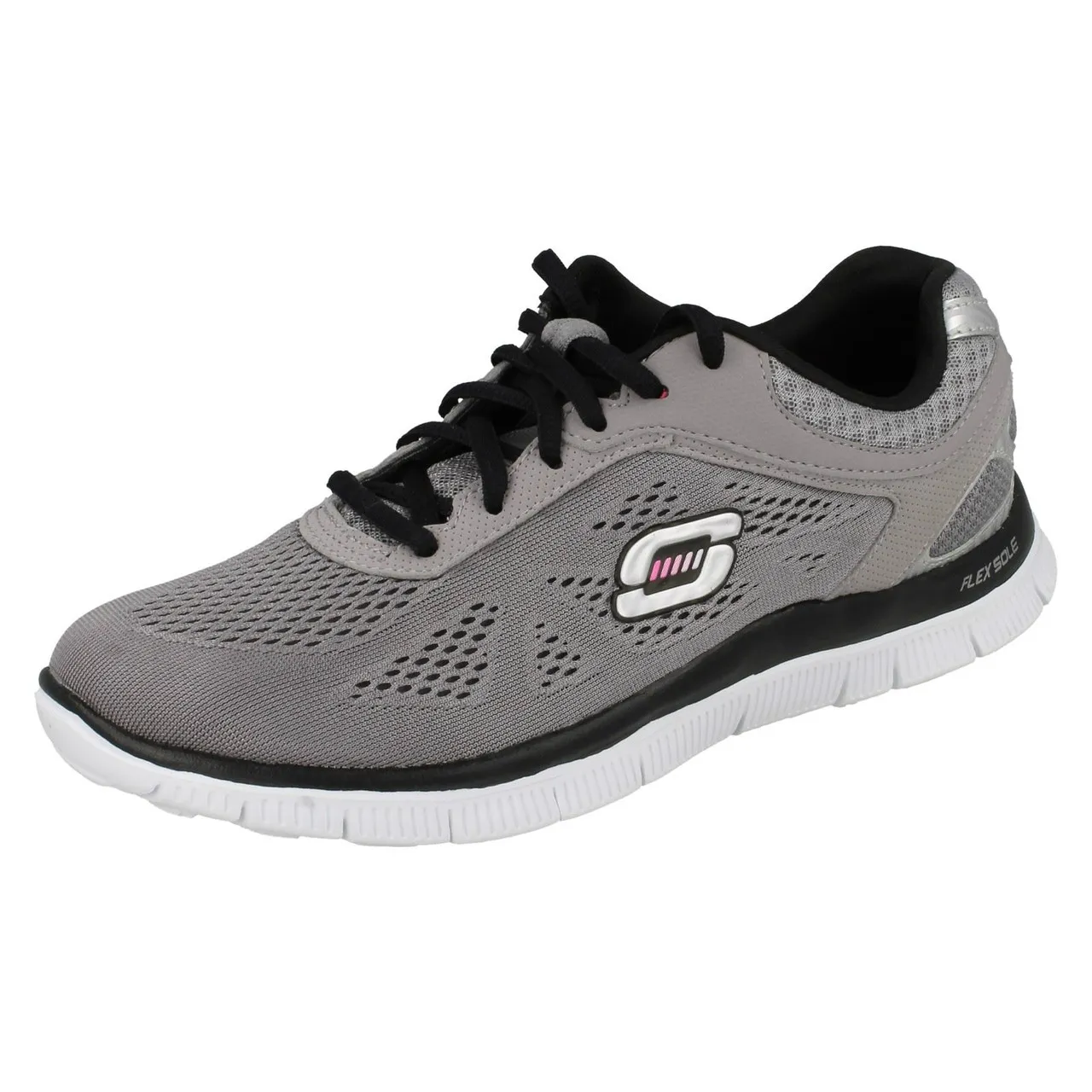 Ladies Skechers Flex Appeal Trainers Love Your Style 117281