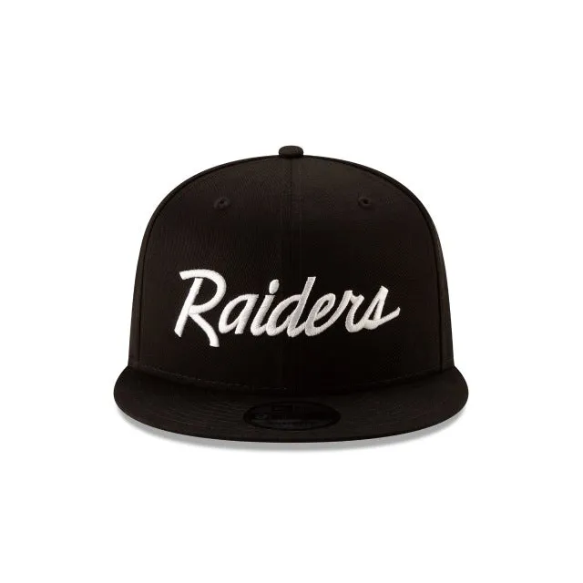 Las Vegas Raiders Basic 9FIFTY Snapback Hat