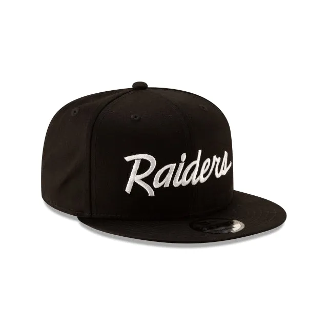 Las Vegas Raiders Basic 9FIFTY Snapback Hat