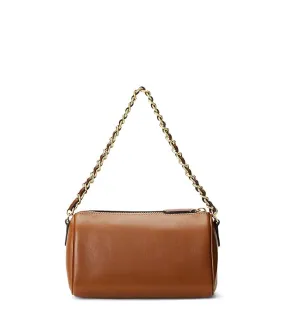 Lauren Ralph Lauren Nappa Leather Small Emelia Shoulder Bag