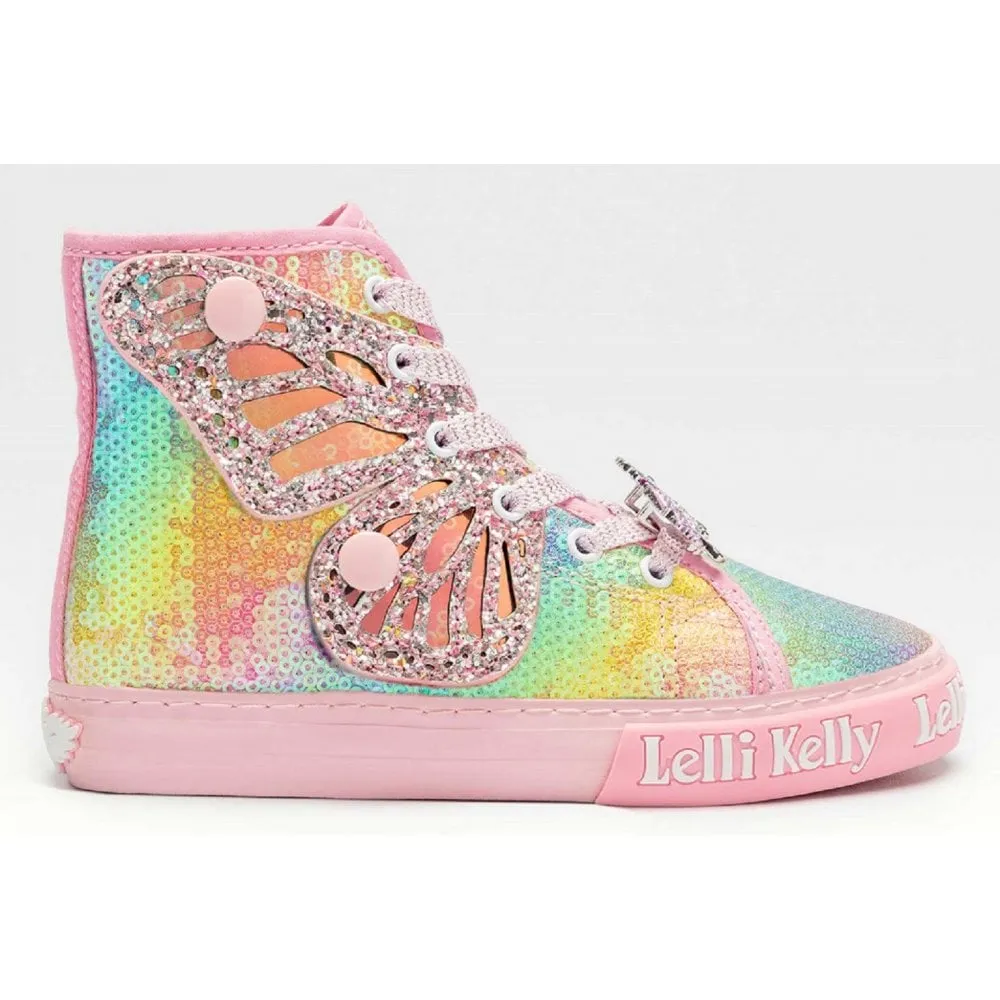 Lelli Kelly Girls Unicorn Wings Multicolour Boot