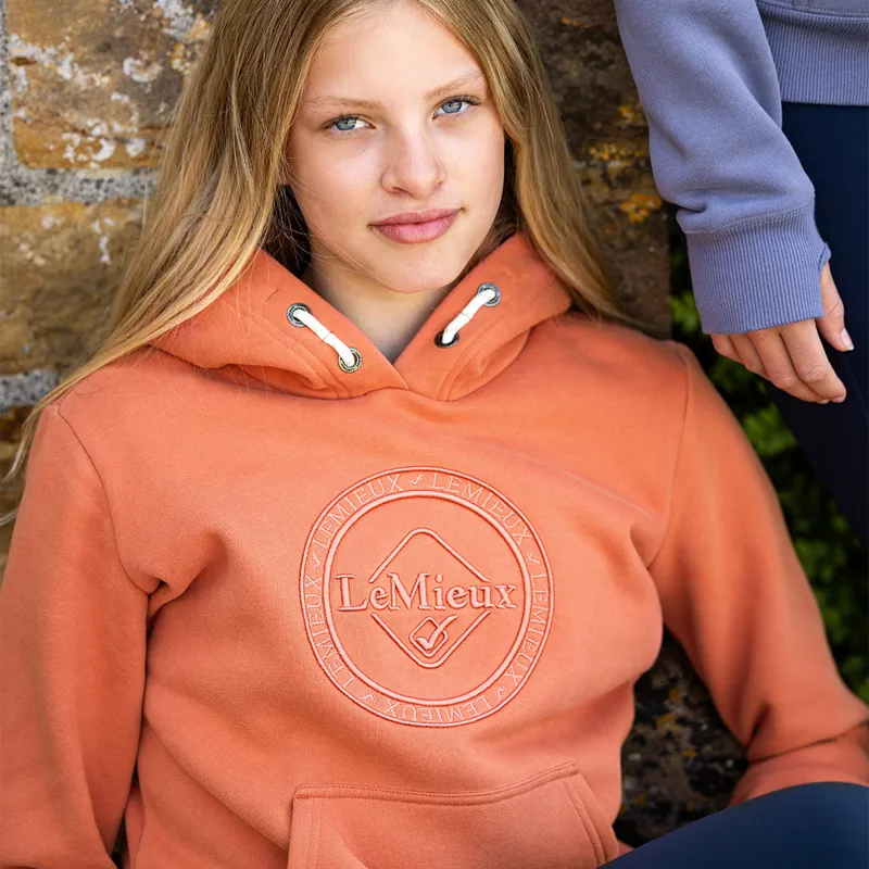 LeMieux Young Rider Hannah Junior Pop-Over Hoodie - Apricot