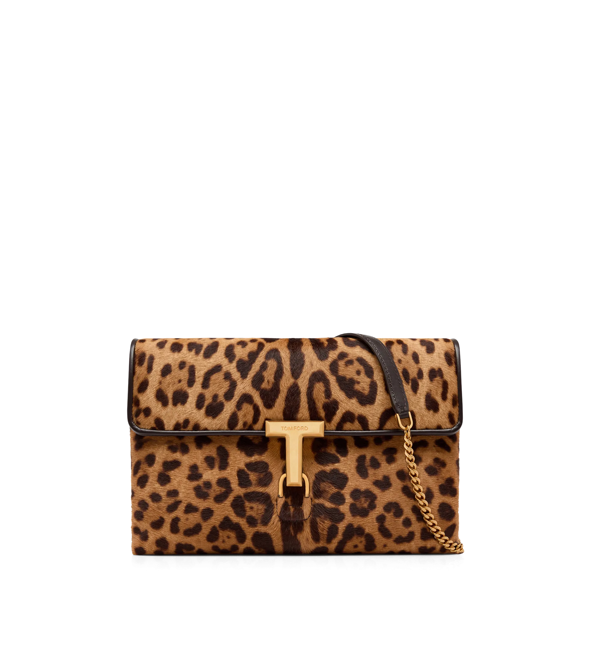 LEOPARD PRINT CALF HAIR MONARCH MEDIUM SHOULDER BAG