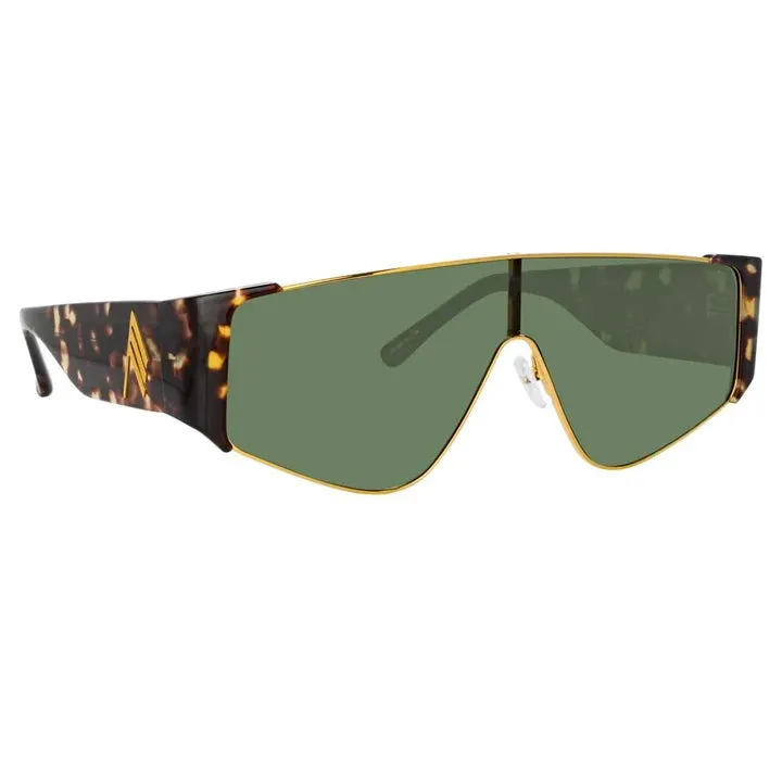 Linda Farrow Carlijn Sunglasses Tortoiseshell