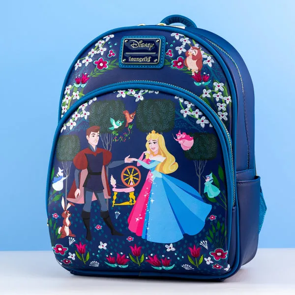 Loungefly x Disney Sleeping Beauty Floral Scene Mini Backpack