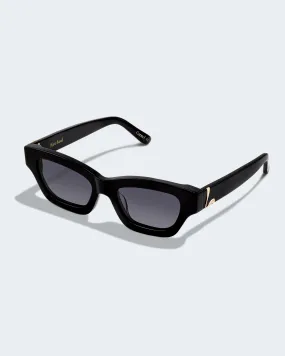 Luv Lou Carmel Sunglasses Black