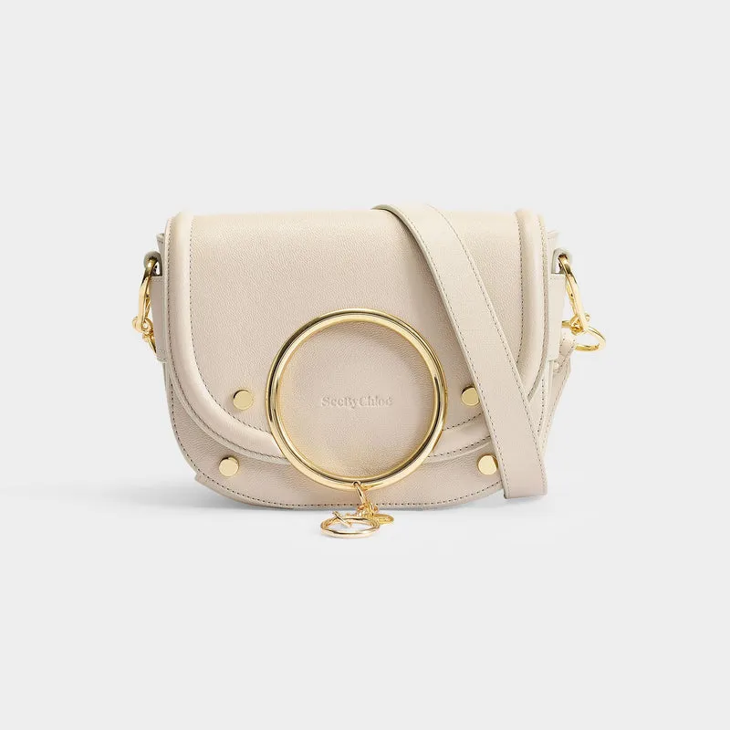 Mara Hobo Bag - See By Chloe - Cement Beige - Leather