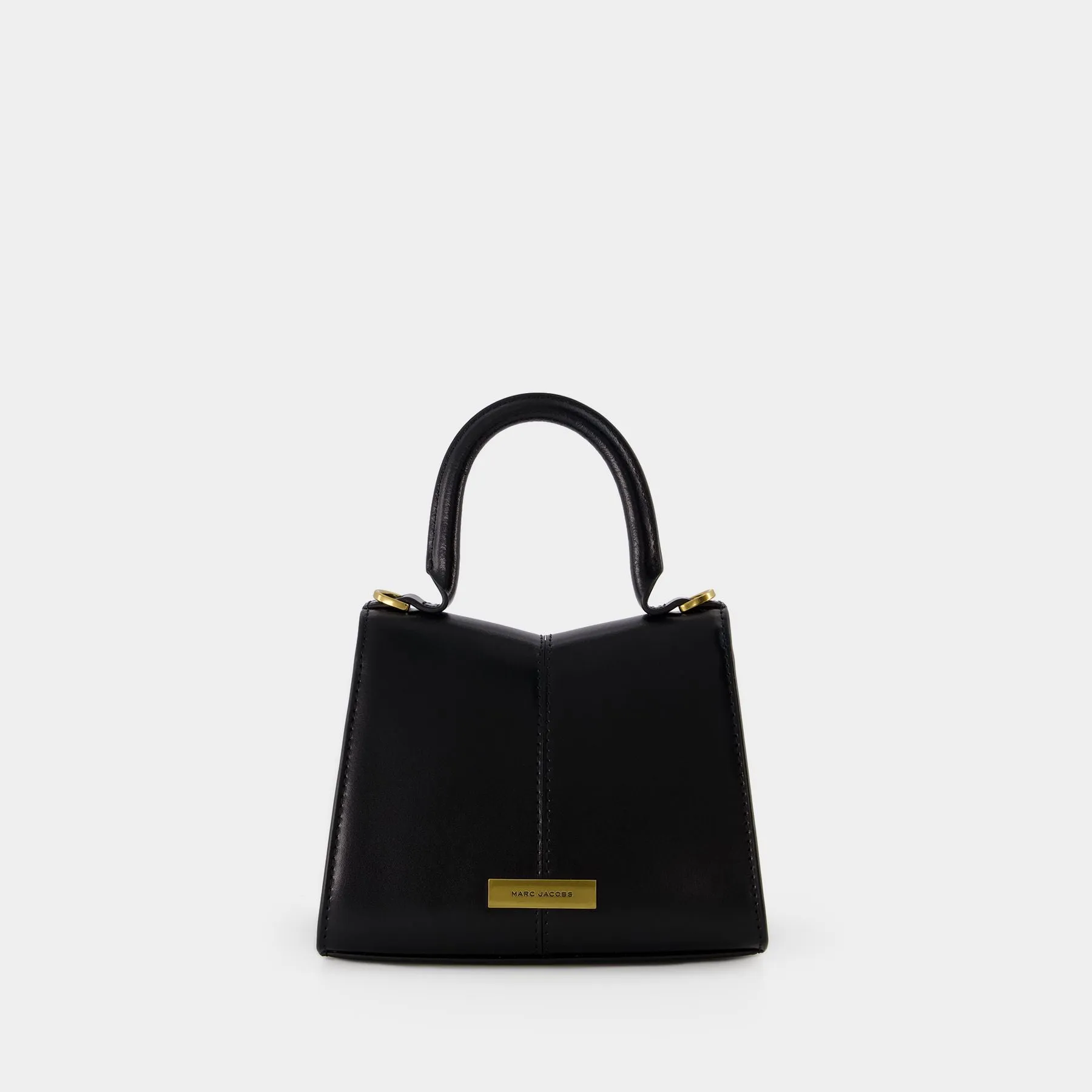 Marc Jacobs  The Mini Top Handle Bag - Marc Jacobs - Leather - Black